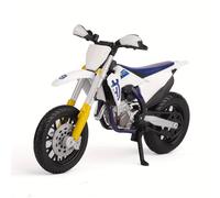 TEMU BURAGO de Motocicleta de Aleación FS 450 a 1:18, un Coche de Juguete para Exhibición para Niños, Como Regalo de