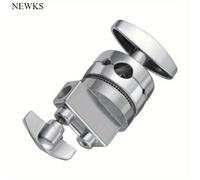 TEMU Cabezal Giratorio de Resistencia NEWKS de 2.5" - Soporte de Abrazadera Multifuncional con Adaptador para Soportes de Luz y Brazos de Extensión, Compatible con Monturas de 4mm/8mm/11mm/16mm