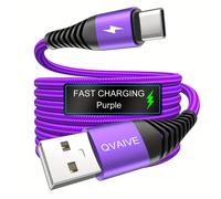 TEMU cable de carga rápida USB-C de de nailon, compatible con la serie iPhone 15/16, ideal para cargar y de smartphones como Huawei, Xiaomi, Redmi, Oppo, Oneplus y otros