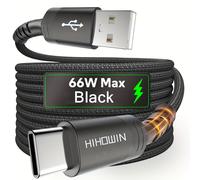 TEMU Cable USB C de Carga Rápida Trenzado de Nylon Compatible con Samsung, Huawei, Xiaomi, Redmi, Oppo, Oneplus, y para la Serie iPhone 15/16, Diseñado para Carga de Smartphone y Transferencia de