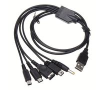 TEMU Cables de carga USB de adecuados para /Nintendo DS Lite/2DS/3DS/ Advance SP/PSP | Compatible con los modelos XL/LL | Línea de carga rápida para múltiples dispositivos