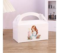 TEMU Caixa de Regalo para Primera Comunión y Bautismo, 8/16 piezas - para Bautizos Cristianos, Graduaciones, , Decoracións de Cajas de Favor de Casamento