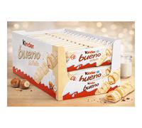 TEMU Caja Ahorro Kinder Bueno 30/15 Unidades - Chocolate Blanco/ White chocolate