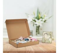 TEMU Cajas Bulk 25Pack Marrón, 30X22X7Cm/11.81X8.66X2.76Inch Cajas de Cartón con Cierre de Solapa para Embalaje de Pequeñas Empresas, Cajas de Cartón Medianas para Envolver y Enviar Regalos