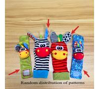 TEMU Calcetines de muñeca con campana para recién nacidos, juguetes de peluche nuevos y adorables, calcetas infantiles cómodas y coloridas, regalos divertidos para niños y niñas