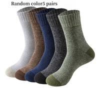 TEMU Calcetines Térmicos para Hombre de Otoño e Invierno - 5 , Cómodos, Cálidos y Transpirables, Ideales para Senderismo y Pesca
