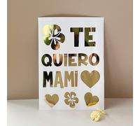 TEMU Calcomanías para Globos en Español/Inglés - 5 Piezas Compatibles para Fiestas DIY - Pegatinas de PVC con en Español "Te Mami/ Día ", Decoración para Globos y Vasos para de la , Día , - Multicolor