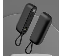 TEMU Calentador de Manos Magnético Recargable USB, Diseño Dividido, Térmica Portátil, Batería Integrada de 3000mAh, Vida Útil de Batería Súper Larga