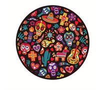 TEMU Calentador de Tortilla Fiesta: Bolsa Aislada de Cara, Tamaño 11", para Microondas, para Tortillas de y - Las Mantiene Calientes por Una Hora!