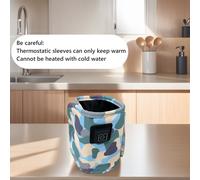 TEMU Calentador y Enfriador de Botellas USB - 3 Ajustes de , Cubierta Térmica con Conexión Eléctrica para Bebidas en Termos o Frascos - Operación a Voltaje Reducido