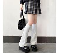 TEMU Calentadores de pierna acampanados de estilo japonés JK ' con elástico.