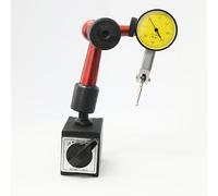 TEMU Calibrador de palanca naranja de 0.8 mm con base magnética