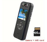 TEMU Cámara Ultra HD 4K para el hogar, Grabadora inalámbrica Wifi con pantalla, Grabadora para motocicleta, Mini cámara de acción para exteriores, Cámara portátil, Dash Cam, Mini cámara.