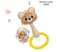 TEMU Campanilla de Oso y Tigre - Juguete Sensorial Educativo con , Desarrollo , Actividad Multicolor para Agarrar, Encanto Panda-Oso & Tiger (0-24 Meses)
