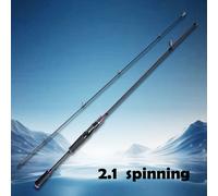 TEMU Caña de Pesca Water Golf /2.1m Fibra de Carbono Duradera Diseño de Mango M-Action con Acabado y Detalles , Asiento de Rueda Estilizado y Opciones de Mango para Uso en Agua: la del Water Golf