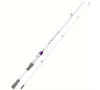 TEMU Caña de pescar Sougayilang de 180 cm/5.9 pies, fabricada con fibra de vidrio compuesta y fibra de carbono, con mango y adecuada para la pesca en agua