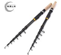 TEMU Cañas de pescar telescópicas ultra cortas para dropshipping transfronterizo con de madera, que van desde 1.8 a 3.6 metros, han vendido más mil unidades en Europa y América.