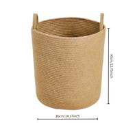 TEMU Canasta de Almacenamiento de Extra Grande - Organizador Moderno Tejido para Ropa, Lavandería y Hogar, Adecuado para Dormitorio, Baño, , Dormitorio Universitario, Cestas de Estante