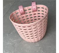 TEMU Canasta para Bicicleta, Canasta Delantera de Bicicleta, Portaobjetos con Asa Delantera, Canasta Plástica para Bicicleta, Adecuada para Ciclismo y Almacenamiento