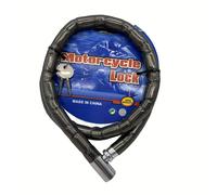 TEMU Candado de Cadena para Motocicleta y Bicicleta, 100 cm x 1,8 cm, Seguridad para Motos y Bicicletas