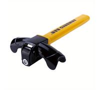 TEMU Candado de Volante Universal de Resistencia: ¡Mejora la Seguridad de Tu Vehículo y el Robo!