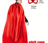 TEMU Capa y Máscara de Superhéroe para Adultos Hombres Mujeres - Disfraz de Equipo para del de Superhéroe en , Favores de Fiesta Tallas S-XXL