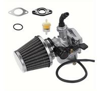 TEMU Carburador de motocicleta, PZ19 Carb 50cc 70 90 110cc ATV Dirt Bike Go Kart Carburador Junta con filtro de aire