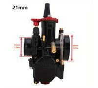 TEMU Carburador PWK de motocicleta de 21-34 mm, de aleación de aluminio, universal para 50cc-250cc, compatible con for HONDA, for , KAWASAKI y , para motos de y ATV, color negro.
