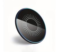 TEMU Cargador inalámbrico rápido de 15W, exquisito y compacto, compatible con iPhone 17 16 15 14 13 12 11 Pro Max, Samsung Galaxy S24 S23 S22 S20, Xiaomi y otros dispositivos con carga inalámbrica