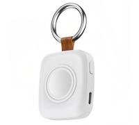 TEMU cargador portátil Iwatch de 1200 mAh, accesorio de llavero de viaje para Iwatch Series 10/9/8/7/6/5/4/3/2/Se/Ultra/Ultra 2 Cargador magnético inalámbrico