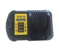 TEMU Cargador Rápido Más 4.5A DCB101 para Batería for Dewalt 12V 14.4V 20V Li-ion Cargador de Batería para Batería for Dewalt 10.8V 12V 14.4V 18V 20V DCB200 DCB101 DCB107 DCB105 DCB140 de Calidad