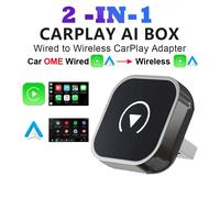 TEMU CarPlay Inalámbrica 2026 para Auto y iOS | WiFi de 5 GHz de Velocidad, , Adaptador Universal para Coche con Inalámbrico, Actualizaciones OTA, Compatible con la Mayoría de , Cable mp3, USB