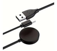 TEMU Carregador 2-en-1 para Galaxy Watch, Compatible con Galaxy Watch Ultra/7/6 Classic / 5/5 Pro/4/3/Active 2 y Teléfono Galaxy S25/S24/S23/Z Fold 6 & C, del Cable 3.94"/120cm