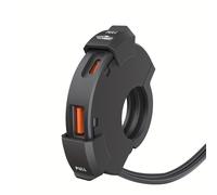 TEMU Carregador Rápido para Motos QC3.0 con Puerto USB y Tipo C de 18W+30W, Puertos en Manillar 12V-24V