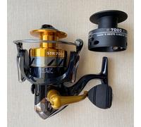 TEMU Carrete de Espinamiento de Carrete Premium - 14+1 Rodamientos de Bolas de Acero Inoxidable, Relación de para Pesca de y Trucha, Cuerpo de Aleación de Aluminio