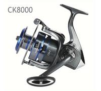 TEMU Carrete de Pesca de Espinamiento Serie BILLINGS CK 8000-10000 de Largo Arrojo - Aleación de Aluminio Duradera, Ideal para Pesca en Mar y a las Señuelos