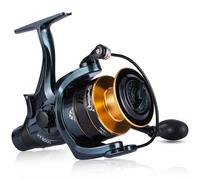 TEMU Carrete de Pesca Sougayilang para Carpa 13+1BB, Carrete Giratorio con Freno de 30LB