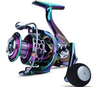 TEMU Carrete de Pesca Sougayilang Ultra , 13+1BB, Aleación de Aluminio , Mango , Acabado - Ideal para Pesca en Agua y , Equipo de Pesca