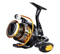 TEMU Carretes de Pesca Sougayilang 13BB+1RB Carrete Giratorio para , Gran Tamaño, Combo Caña y Carrillo Baitcaster, Para Pez Espada o Bass al , Ideal en , Construcción con Funcionamiento e