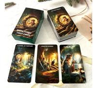 TEMU Cartas en inglés, Clásica, 78 Cartas, Nuevas Ilustraciones, Cartas que miden 4.72X2.76 Pulgadas