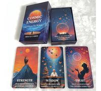 TEMU Cartas para Energía , Cartas de Tarot , un de Tarot de Sabiduría Universal, Cartas de Desconocido, Adivinación, Cartas que miden 12X7Cm, Consejos para la Lectura del Tarot.