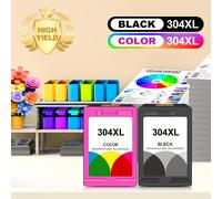 TEMU Cartuchos de Tinta Compatibles 304XL para Impresoras HP, Color , Funcionan con HP 2620, 2630, 2632, 3720, 3721, 3723, 3724, 3730 y HP 5010, 5020, 5030, 5032, 5034, 5052, 5055