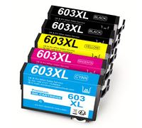 TEMU Cartuchos de tinta compatibles 603XL para Epson 603 XL para Home XP-2100 XP-2150 XP-3100 XP-3105 XP-3150 XP-4100 XP-4155 Workforce WF-2810 WF-2830 WF-2835 WF-2840 WF-2850 Paquete de 5