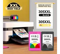 TEMU Cartuchos de Tinta Remanufacturados Recambio para HP 2700, 2700e, 2752, 2752e, 2742, 2755, 4100, 4100e, 4152, 4155e, 6000, 6055, 6400, 6458, 6458e, 6455e