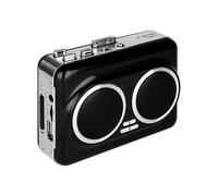 TEMU Casete con Altavoz: un con Dos Altavoces Incorporados, Calidad de Sonido, tus Cintas de Casete, Calidad Superior, Carcasa y Función de Grabación USB