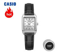 TEMU Casio Reloj Cuadrado Pequeño para Mujer Retro Examen Cuarzo Reloj de Mujer Adolescente Mujer's LTP-V007L