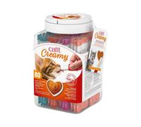 TEMU CATIT Creamy Bote (80x10 gr) - Snacks Hidratante con para Gatos (Pollo, Pollo y , Salmón y , Atún)
