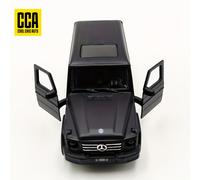 TEMU CCA 1:42 para Mercedes-Benz G350d Coche de Aleación - de Coche de Aleación Negro con Puertas Abatibles, Adorno de Simulación de Juguete Metálico, Regalo de Halloween, Navidad,