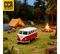 TEMU CCA 1:56 Volkswagen T1 Bus Die-Cast Coche de Bolsillo con Absorción de Impactos, un Gran Regalo de para, para Halloween y Navidad