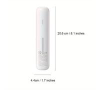 TEMU Cepillo Alisador de Pelo Inalámbrico Xiaomi, Iones de Cerámica | 160°C/C/ 3 , Portátil para Viajes, USB, Batería